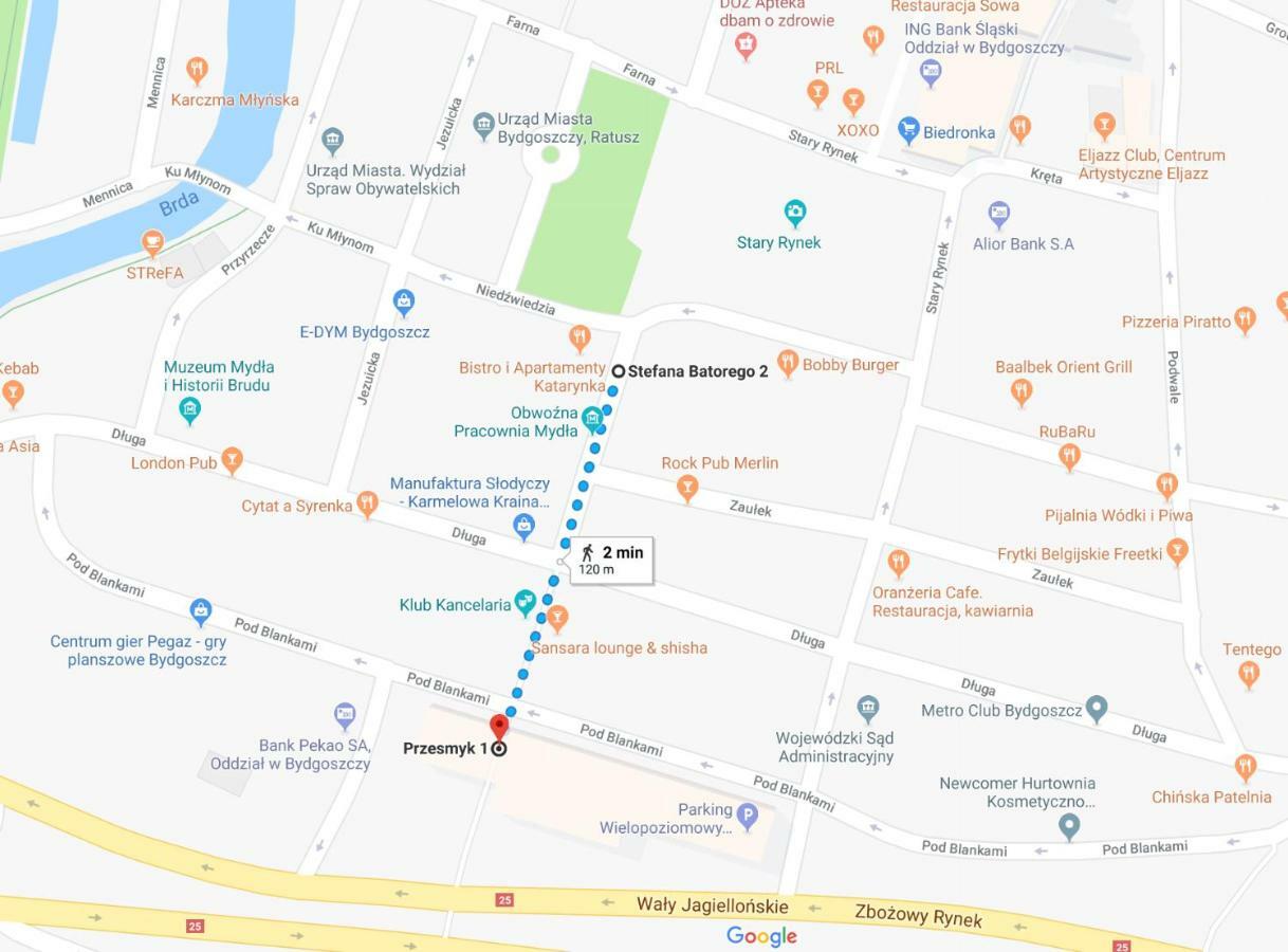 בידגוז'יז' Apartamenty Batorego 2 - Stary Rynek מראה חיצוני תמונה